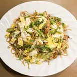 CHICKEN CHOWMEIN チキンチャウメン（SAINO INDIAN NEPALI RESTAURANT）