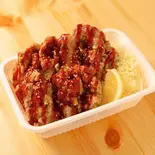 メガ盛りヤンニョムからあげ丼（デカ盛り弁当はるき【唐揚げ弁当屋】 池袋3丁目店）