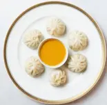 モモ(ネパール蒸し餃子)Momo 6pc.（バッティ）