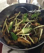 オクラカレー Okra Curry（カラチの空）