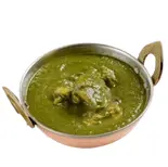 ほうれん草チキンカレー Spinach Chicken Curry（インドネパールビリヤニカレー創作料理サムジャナ）