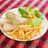 チキンラップ chicken wrap（アジアンレストランマウンテン葛西店）