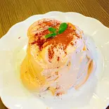 ティラミスホットケーキ（喫茶 ポノキオ）