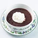 ホイップクリームぜんざい（カフェ ロッビア）