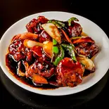 黒酢鶏（上海亭 梅島店）