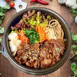 プルコギビビンバPukogi Brown rice bibimbap（KOC 韓国料理）