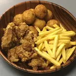 トリオセット(ご飯大盛無料!具材も大盛!大盛どんぶり 丼次郎)