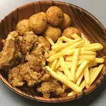 トリオセット（めちゃうま！からあげ！太陽と大地）