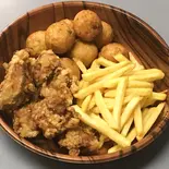 トリオセット(ご飯大盛無料 !!!太陽のカレー丼)