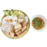 揚げ春巻きビーフン Bún chả giò（ベトナムレストランNGON 2号店）