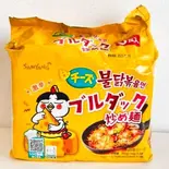 [三養]チーズ ブルダック炒め麺 5P（韓ビニ 足立店）