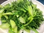 青菜炒め Stir-Fried Vegetables（ゆめ庵）