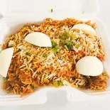 チキンビリヤニ(chicken biryani)（オムレストラン）