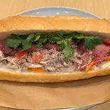 梅サバトマトのバインミー（WAWICH）