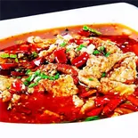 豚肉の唐辛子煮込み（中華料理 ハオツー）