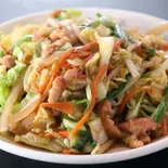 いろいろ野菜と豚肉炒め（中国料理 東海園）
