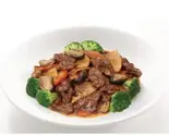牛肉のオイスターソース炒め beef with oyster sauce（上海イーエックス 葛西店）