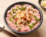 ねぎとろ焦がしバター醤油サーモン丼(12)（ねぎとろキング 練馬中村橋駅店）