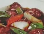 黒酢鶏肉（本格中華料理 東盛軒）