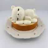 くまのレアチーズムースケーキ(LUNACAFE ORGANIC)
