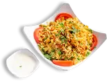 ベジタブルビリヤニ Vegetable Biryani（インド料理 ケバブ ＆ ビリヤニ ハウス Indian Restaurant Kebab ＆ Biryani house）