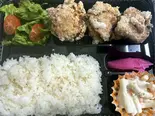 唐揚げ弁当3個(仙壷焼肉れれ‐Re:-)