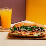 牛ハムスペシャルジュースセット Beef Ham Special Juice Set（バインミーシンチャオ中野店）