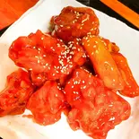 辛口ヤンニョムチキン(骨付き)400g（清瀬 韓国料理 金の家）
