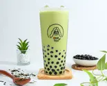 抹茶ミルクティー(Matcha Milk Tea)(ONE TEA 一茶 タピオカミルクティー専門店 小岩店)