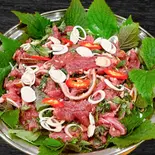 DE HAP TIA TO山羊肉のシソ蒸し（Xin Chao Viet Nam Ikebukuro）