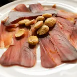 スペイン産カラスミと鮪のカラスミ（スペインバル ラ・ピカーダ・デ・トレス Spain Bar La Picada de tres）
