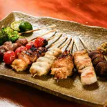 お任せ串焼き10本盛り（焼鳥居酒屋ポロロ）