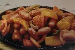 ハムソーセージ野菜炒め（韓国居酒屋 ほん）