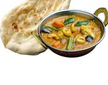 野菜カレーセット vegetable curry set（インドネパールレストランかんぱい蒲田）