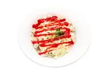 PLオムライス 〜黄味を使わない高タンパクオムライス！〜 518kcal タンパク質:55g 脂質:11g 糖質:46g（プロテインラボ 大阪 PROTEINLAB. OSAKA）