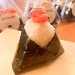 【1番人気!】自家製明太卵黄(西中洲 月 (おむすび横丁))