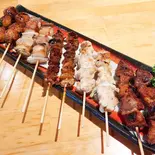 炭焼き串盛り 10本（味処げん家）