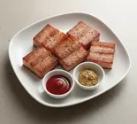 熟成厚切りベーコンのグリル /Grilled Thick-Cut Aged Bacon(【特製スパイスカレーと創作パスタ】ラメール)
