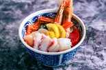 6種海鮮丼(海鮮・天ぷら・和食 黒門小僧)
