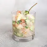 夏野菜とシーフードの塩麹マリネ（tobira 中道店）