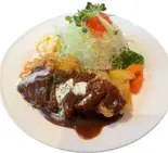 チキンカツプレートご飯 並盛（いずみカリー桜塚本店）