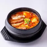 サムギョプサルスンドゥブチゲ/Samgyeopsal Sundubu Jjigae（韓国チキンとキンパの韓国市場ペゴパ江古田店/Korean Chicken and Kimbap[Korean Market]Pegopa Ekoda）