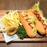 ホットドッグセット（KAITAN CAFE）