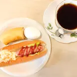 ホットドッグセット（【1日中モーニング注文できます！】喫茶ブルボン）