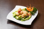 エビとアスパラ炒め（福招門 本駒込店）