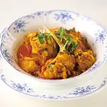 ヴィーガン ポテトカリフラワーのカレーAloo Gobi(野菜を食べる自然派カレー ミラン・ナタラジ 渋谷店)