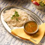 バスマティライスとスープカレーのセット Basmati Rice ＆ Soup Curry Set（本格インド料理 ラディカ）