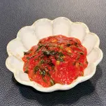 ニラキムチ（韓国食堂たられば）