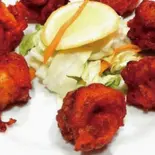 ジンジャー海老フライ/Ginger Fried Prawn（南インドエスニックレストランエローラパレス洗足池）