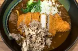 牛肉カツカレーうどん(醤屋万吉のうどん)